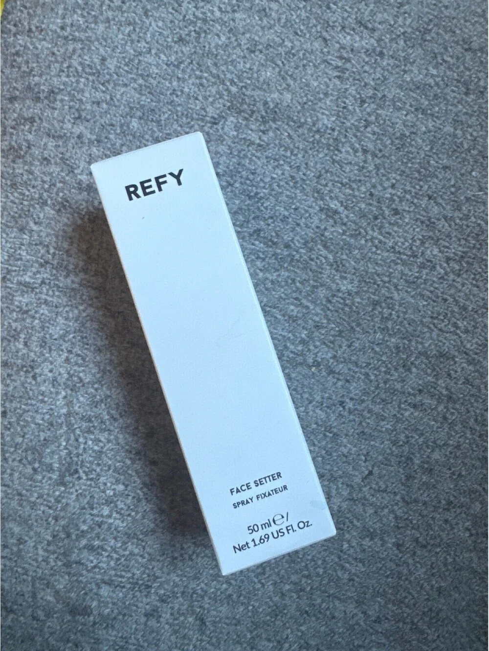 REFY Face Setter Setting Spray 50ml Clear New in Box Makeup Setting Mist